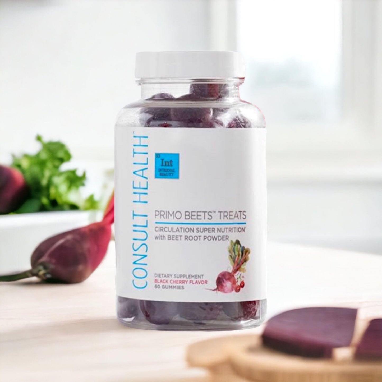 Primo Beets Treats Duo – Circulation Support Gummies (Beet Root, Black Cherry)