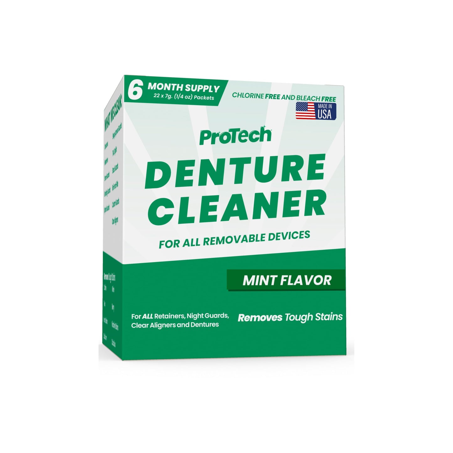 Pro Tech Retainer Cleaner – 180-220 Cleanings (0.17/Cleaning) – 22 Pack