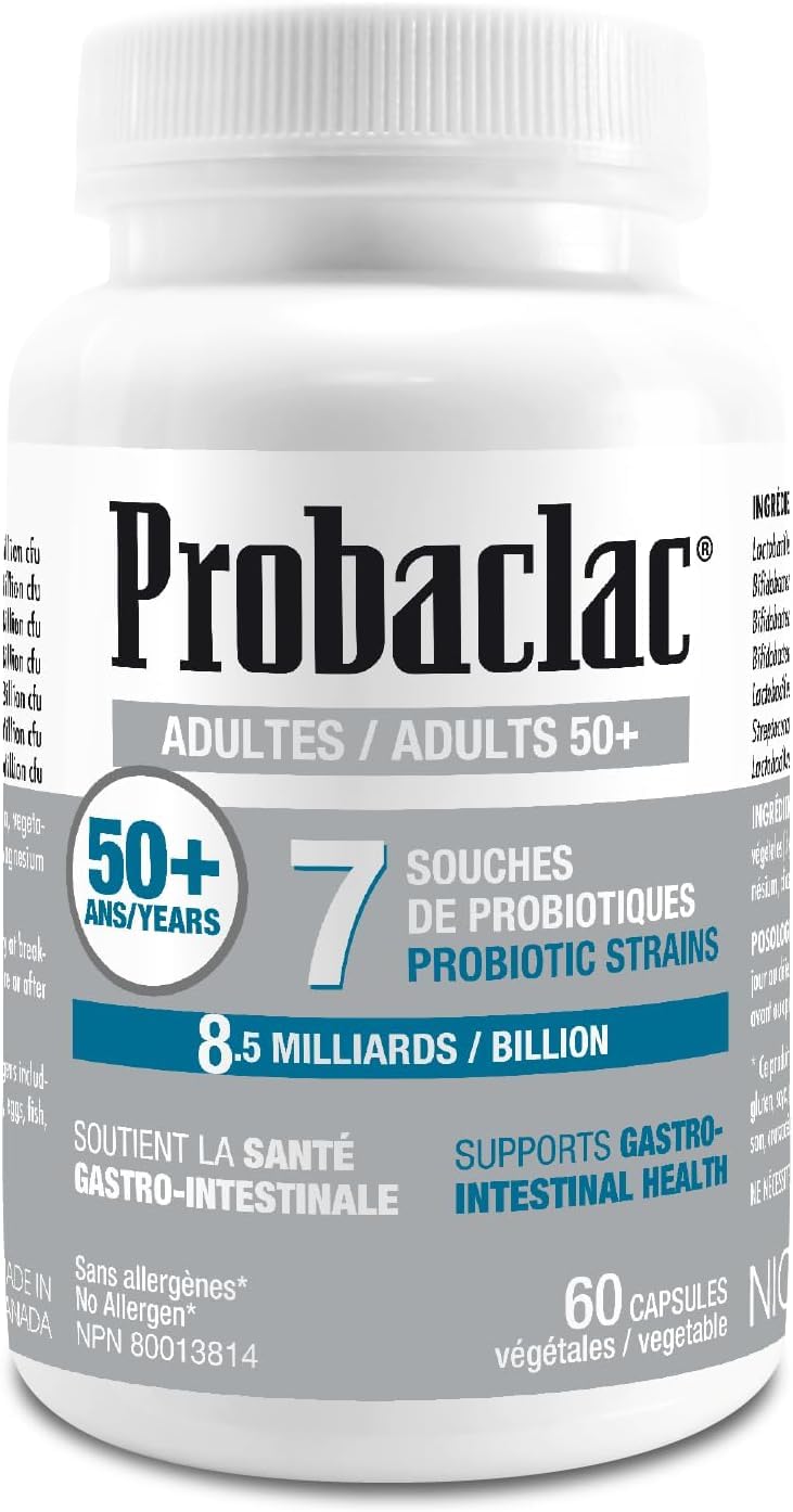Probaclac Probiotics for 50+ – GI Health & Bloating Relief | 7 Strains