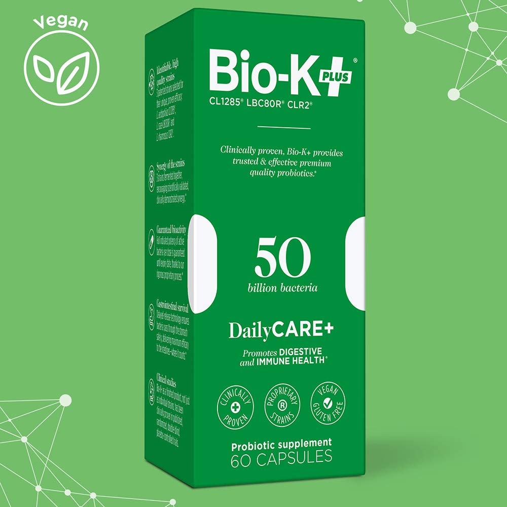 Bio-K Plus PROBIOTIC Daily 50BIL – Daily Probiotic Supplement for Everyday Gut Balance