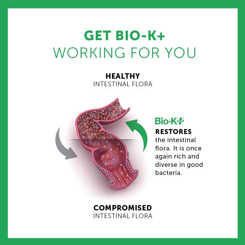 Bio-K Plus PROBIOTIC Daily 50BIL – Daily Probiotic Supplement for Everyday Gut Balance