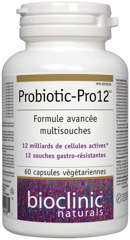 Probiotic Pro 12 60 VegiCaps – 12-Species Probiotic Supplement