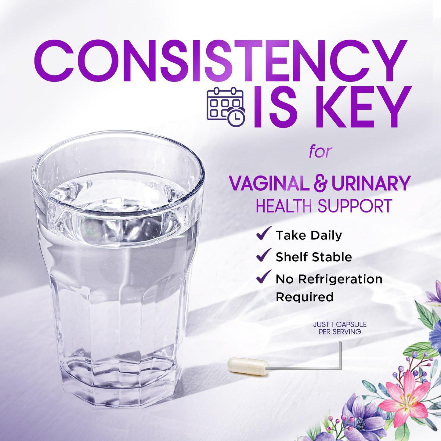 Probiotics for Women’s Digestive Health – 50 Billion CFU, 5 Strains, Urinary & Vaginal Support | USA Bottled