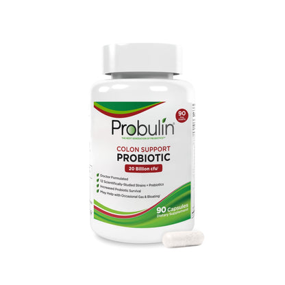 Probulin Colon Support Probiotic - 20B CFU, 90 Vegan Capsules