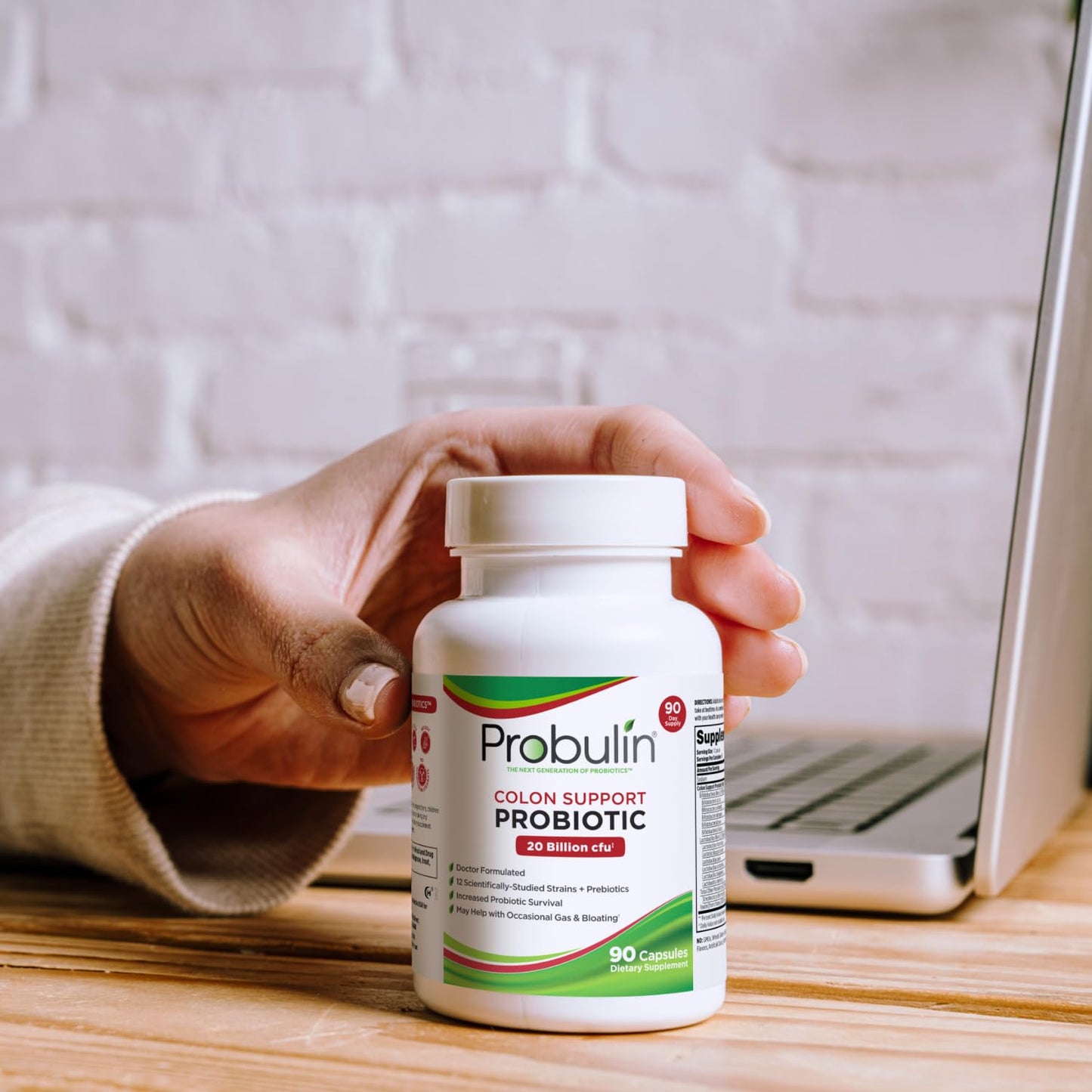 Probulin Colon Support Probiotic - 20B CFU, 90 Vegan Capsules