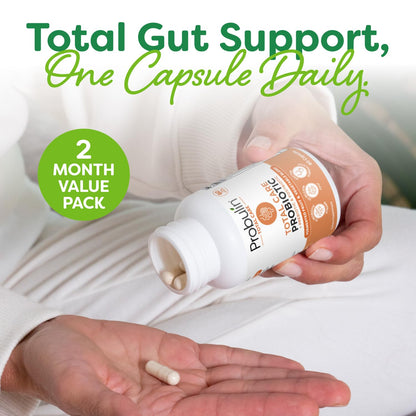 Probulin Total Care Probiotic Supplement – 20B CFU, 60-Count Vegan Capsules