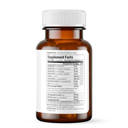 Procera Advanced Brain - Fast Acting (60 Count) | Improve Memory, Focus & Clarity