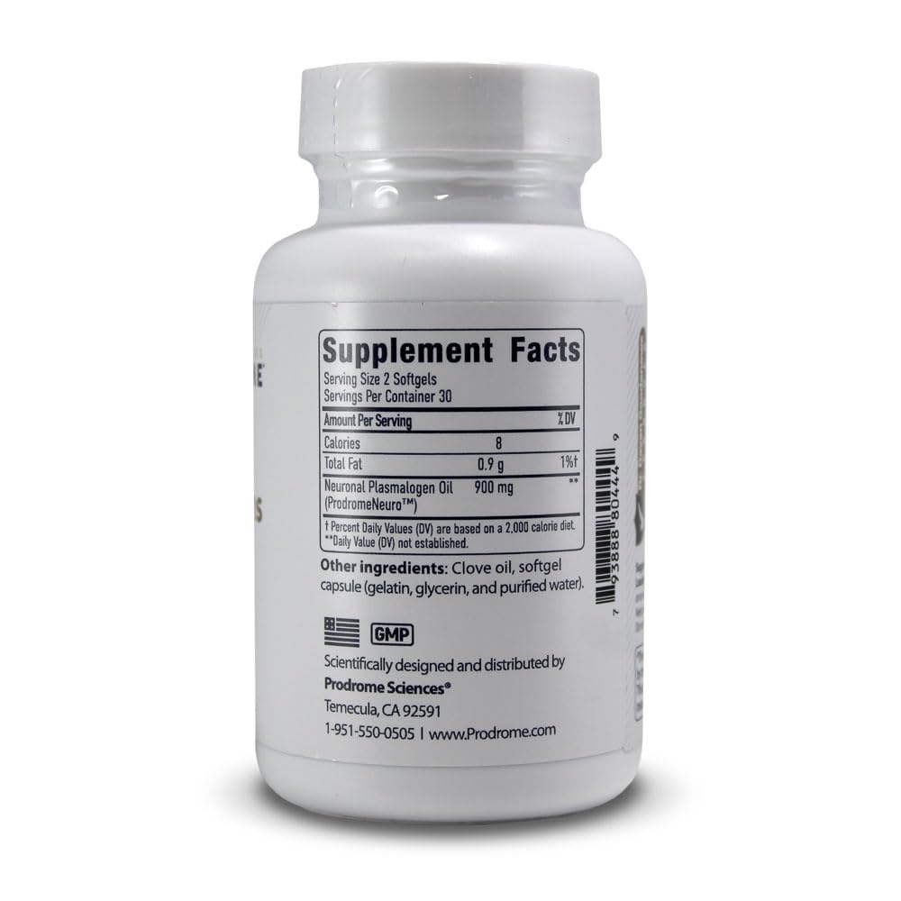 ProdromeNeuro Supplement (60 Softgels) – Cognitive Support & Brain Health