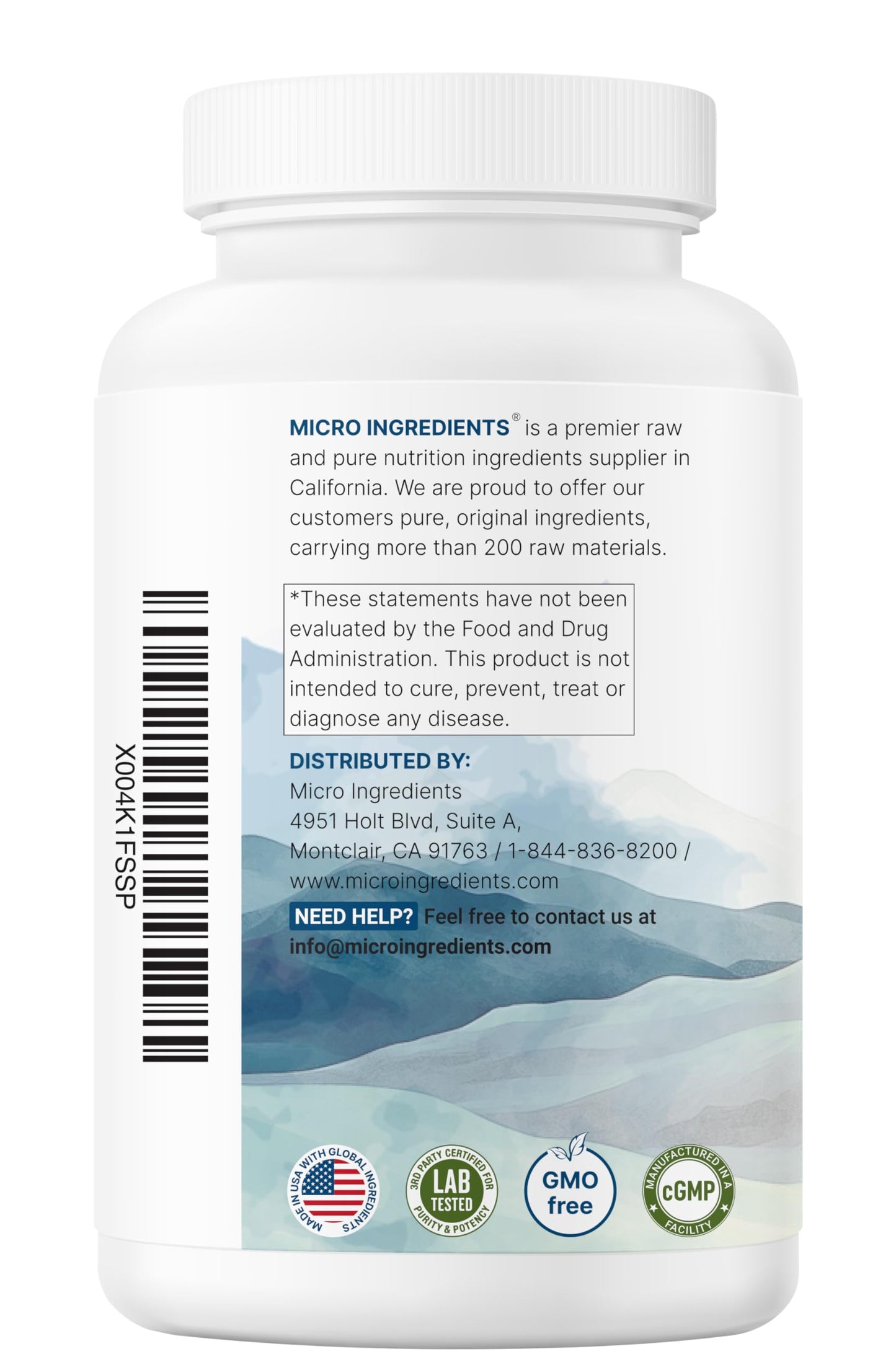 Pure L-Lysine 2,000mg | 300 Veggie Capsules | Maximum Potency, Free Form | Immune, Collagen & Lip Health
