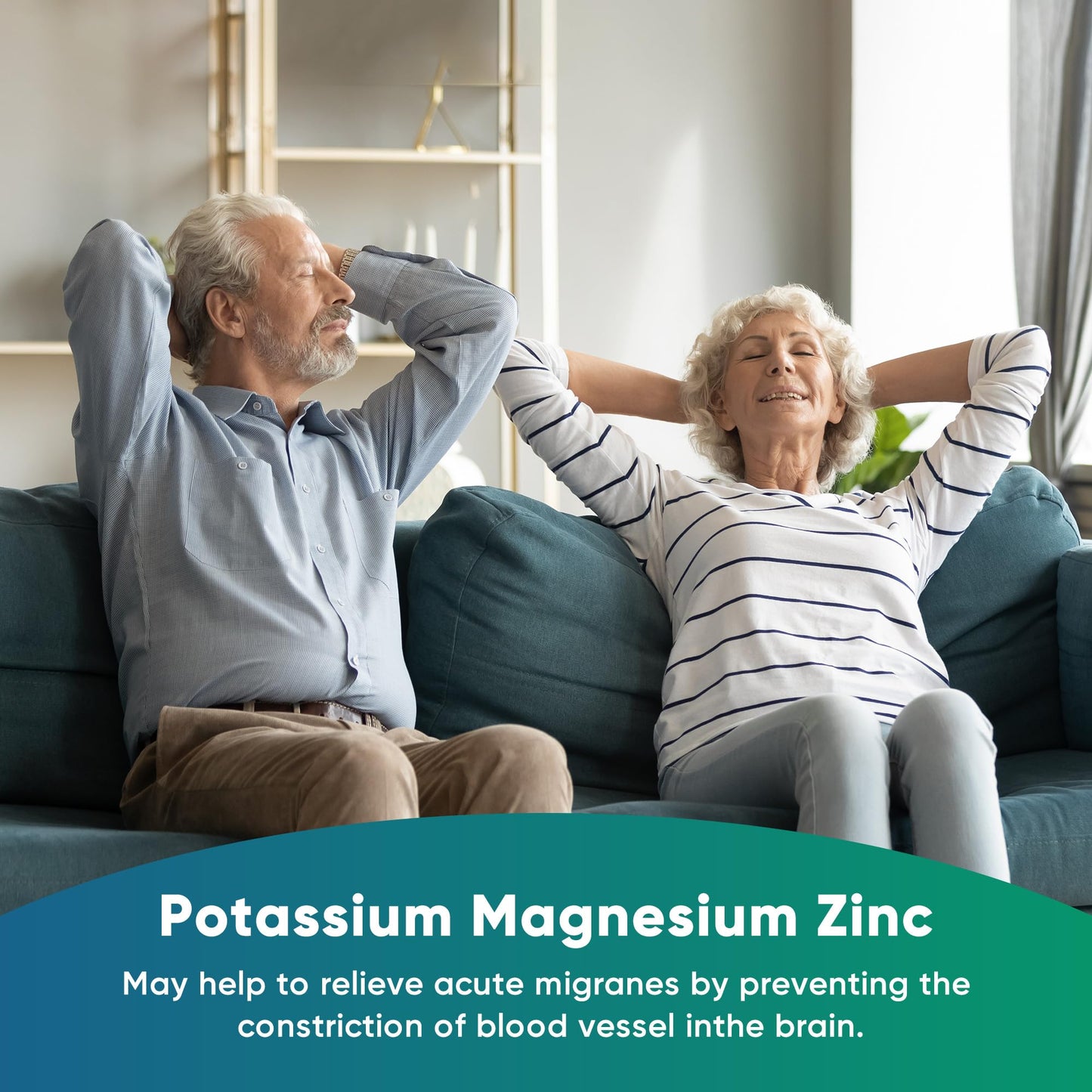 Potassium Magnesium Supplement - 150 Capsules | High Absorption Magnesium Complex