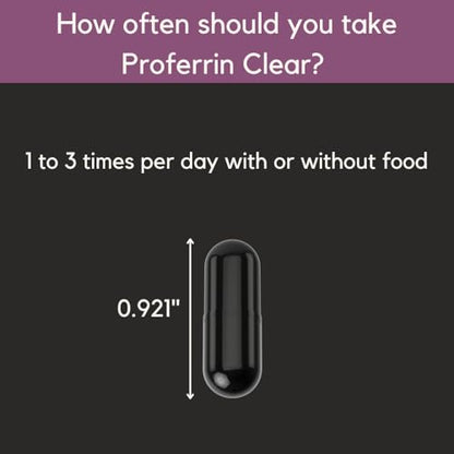 Proferrin Clear Heme Iron Supplement, 90 Capsules – Superior Absorption, Easy on the Gut, Made in USA
