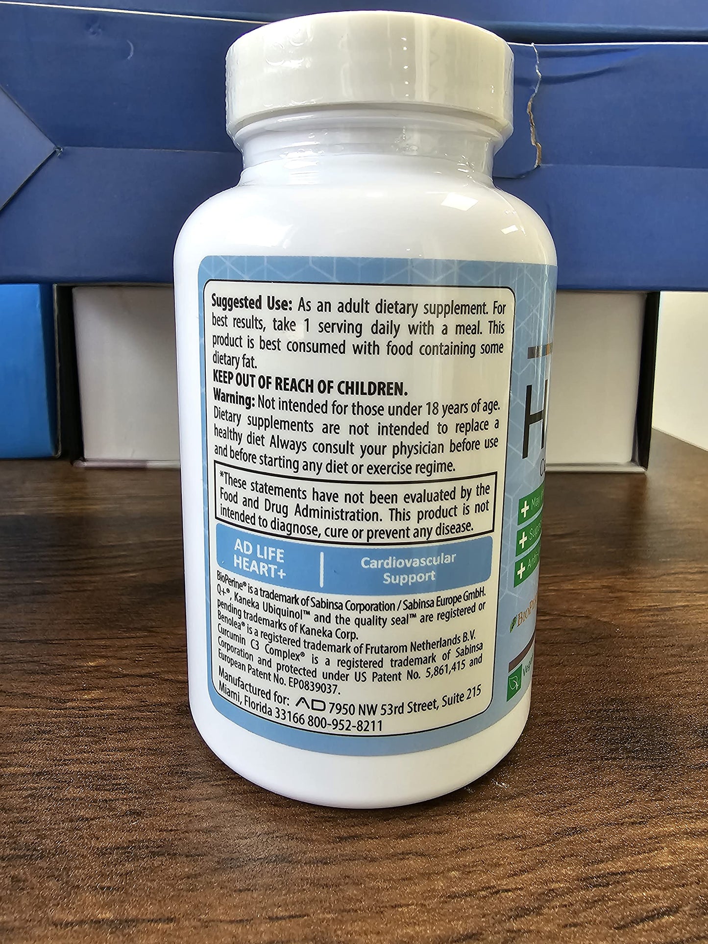 Project AD Heart+ (30 Count) – Heart Health & Athletic Support