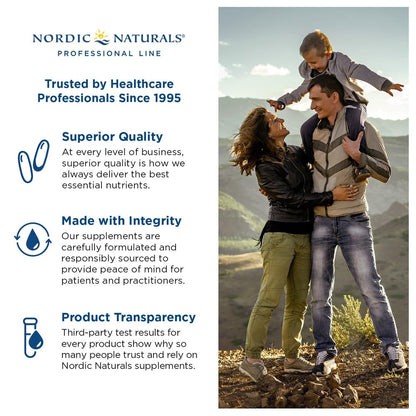Nordic Naturals ProOmega Lemon Flavor — 120 Soft Gels, 1280 mg Omega-3 (EPA & DHA) for Heart, Brain & Immune Health