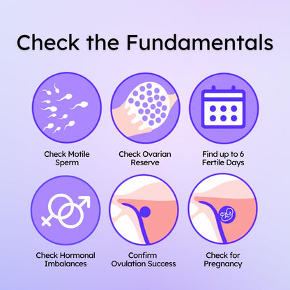 Proov Hers & His Advanced Fertility Test for Couples — At-Home Testing