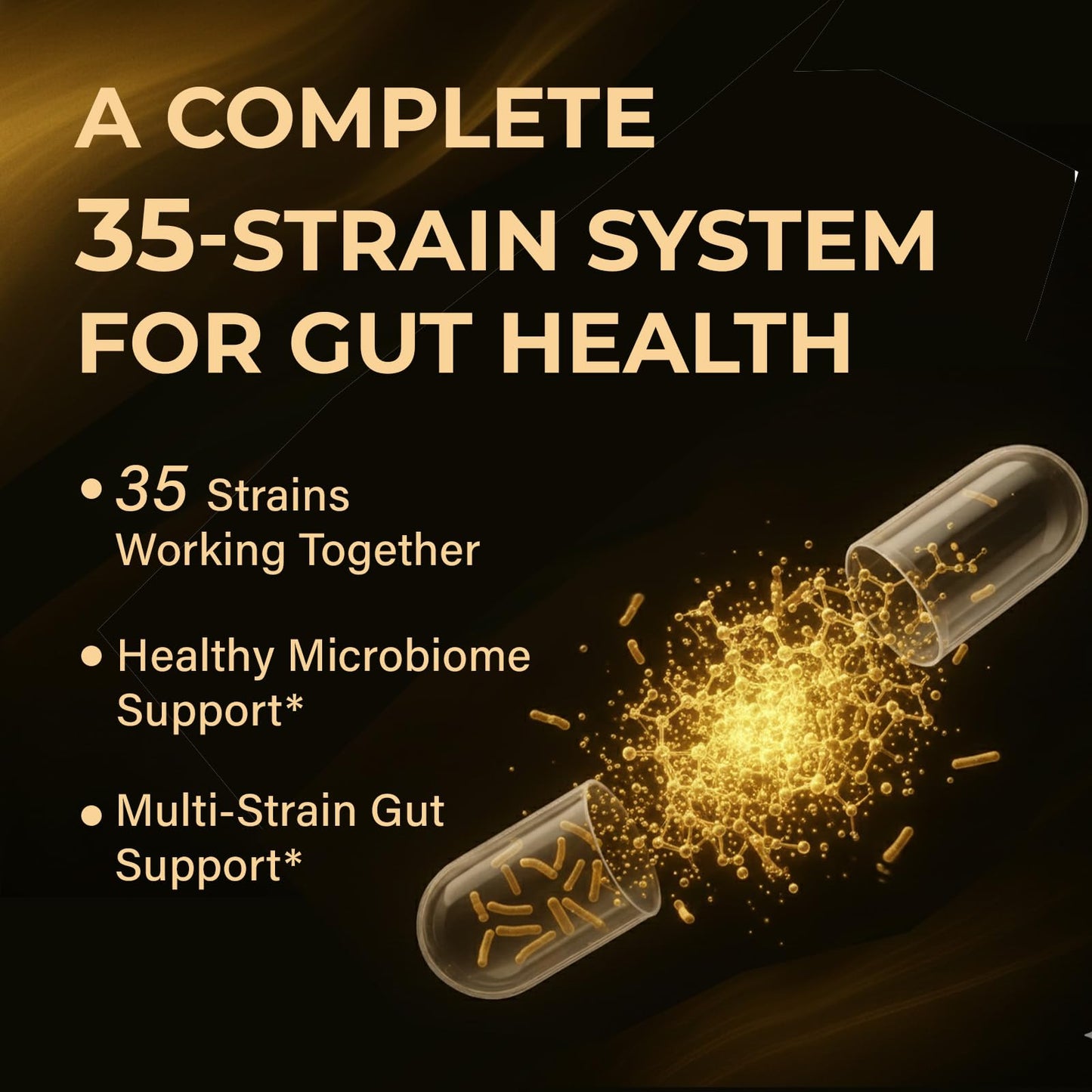 Proriginal Probiotics with Prebiotics — 100 Billion CFU, 35 Strains, Vegan, Non-GMO, 120 Capsules