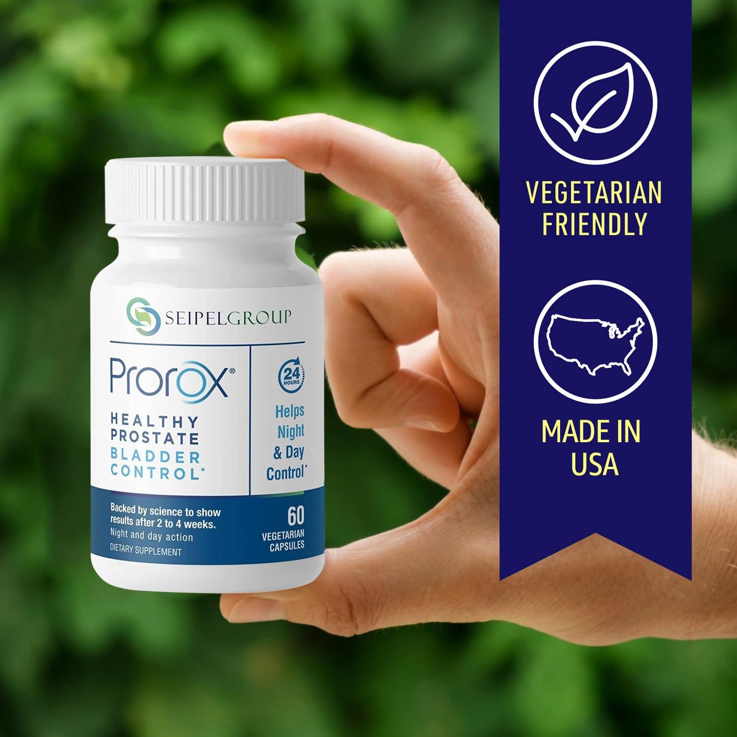 PROROX Prostate & Bladder Support – Saw Palmetto, 60 Vegetarian Capsules