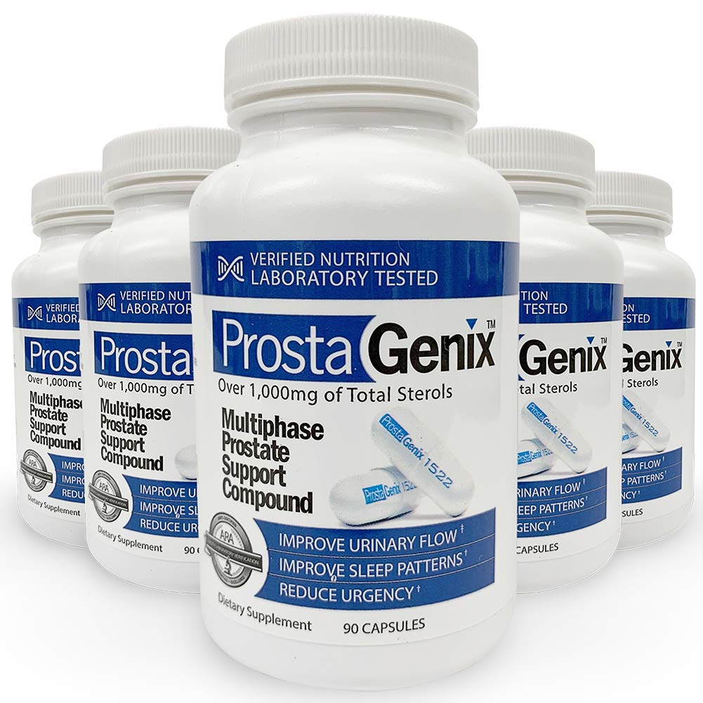 ProstaGenix Multiphase Prostate Supplement – 5 Bottles – Larry King Featured