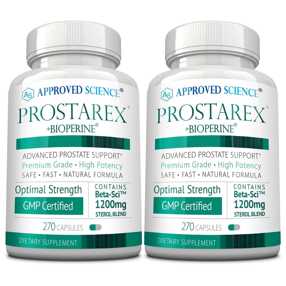 Approved Science Prostarex Prostate Support – Saw Palmetto, Beta-Sci Blend, 540 Capsules