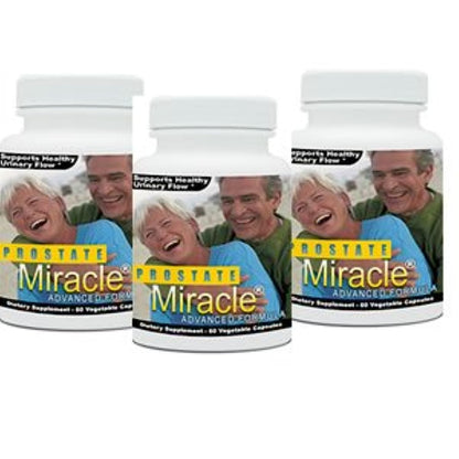 3 Pack Prostate Miracle Advanced Formula – Prostate Health Supplement