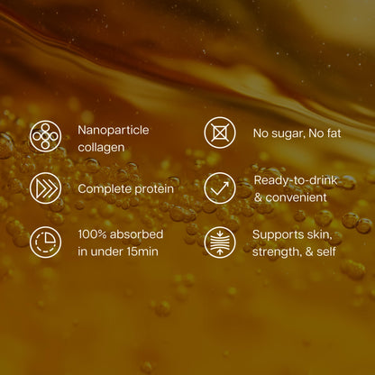 ProT Gold Liquid Collagen Protein Shot - 17g Protein, 2g Arginine, Gluten Free, Sugar Free, Orange Creme, 30 fl oz