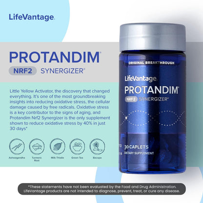 LifeVantage Protandim Nrf2 Synergizer 90 Caps – 5-Herb Antioxidant Support