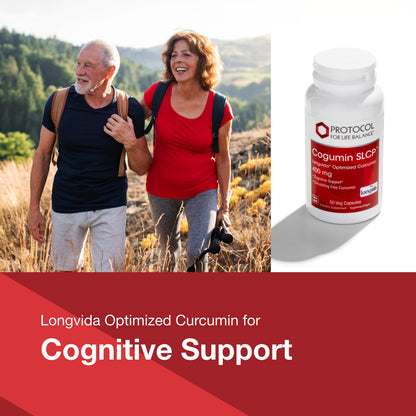 Protocol Cogumin SLCP 400mg Curcumin – Neurological & Cognitive Support – 50 Veg Capsules