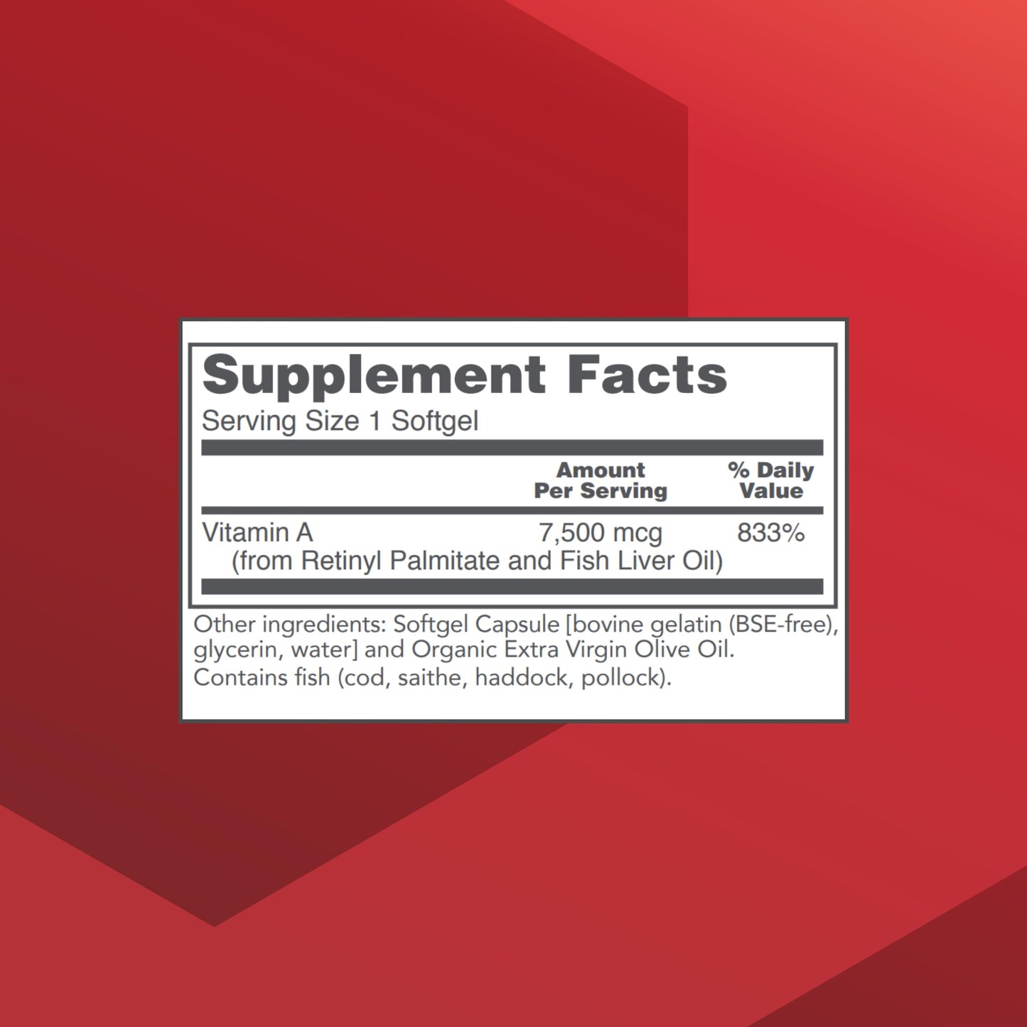 Protocol For Life Balance Vitamin A 25,000 IU – Eye, Retina & Immune Health, 100 Softgels