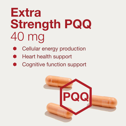 Protocol For Life Balance PQQ 40mg + Alpha-Lipoic Acid – Heart Health, Non-GMO, Kosher, 50 Veg Caps