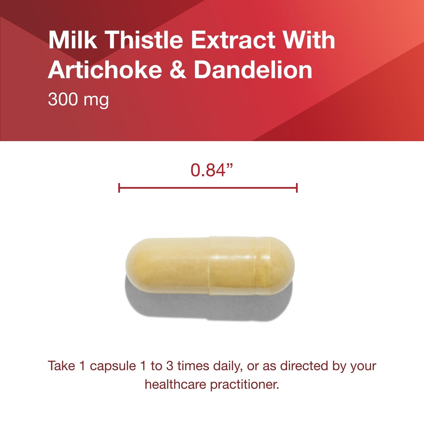 Milk Thistle Extract 300 mg - Liver Support* | 90 Veg Caps - Vegan & Kosher