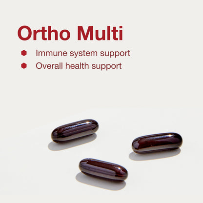 Protocol Ortho Multi: Complete Vitamins & Minerals Complex | Egg Free, Keto Friendly | 90 Softgels