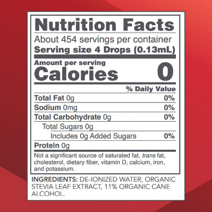 Protocol Stevia Liquid Extract - Zero-Calorie Herb-Based Sweetener - 2 fl oz