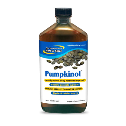 North American Herb and Spice Pumpkinol 12-Ounce | Dietary Supplement, Vitamin E & Essential Fatty Acids