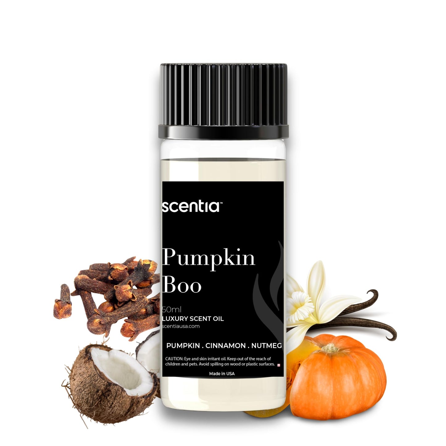 Pumpkin Boo Essential Oil – 50ml Premium Fall Fragrance for Diffusers & Candles