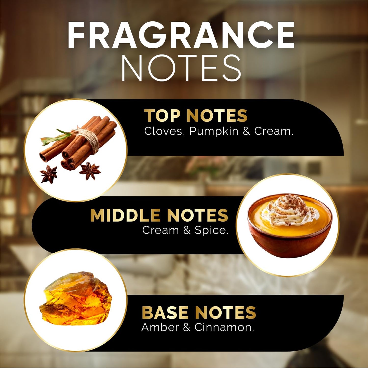 Luxury Pumpkin Spice Diffuser Oil for Hotels and Homes – 4.05 fl oz