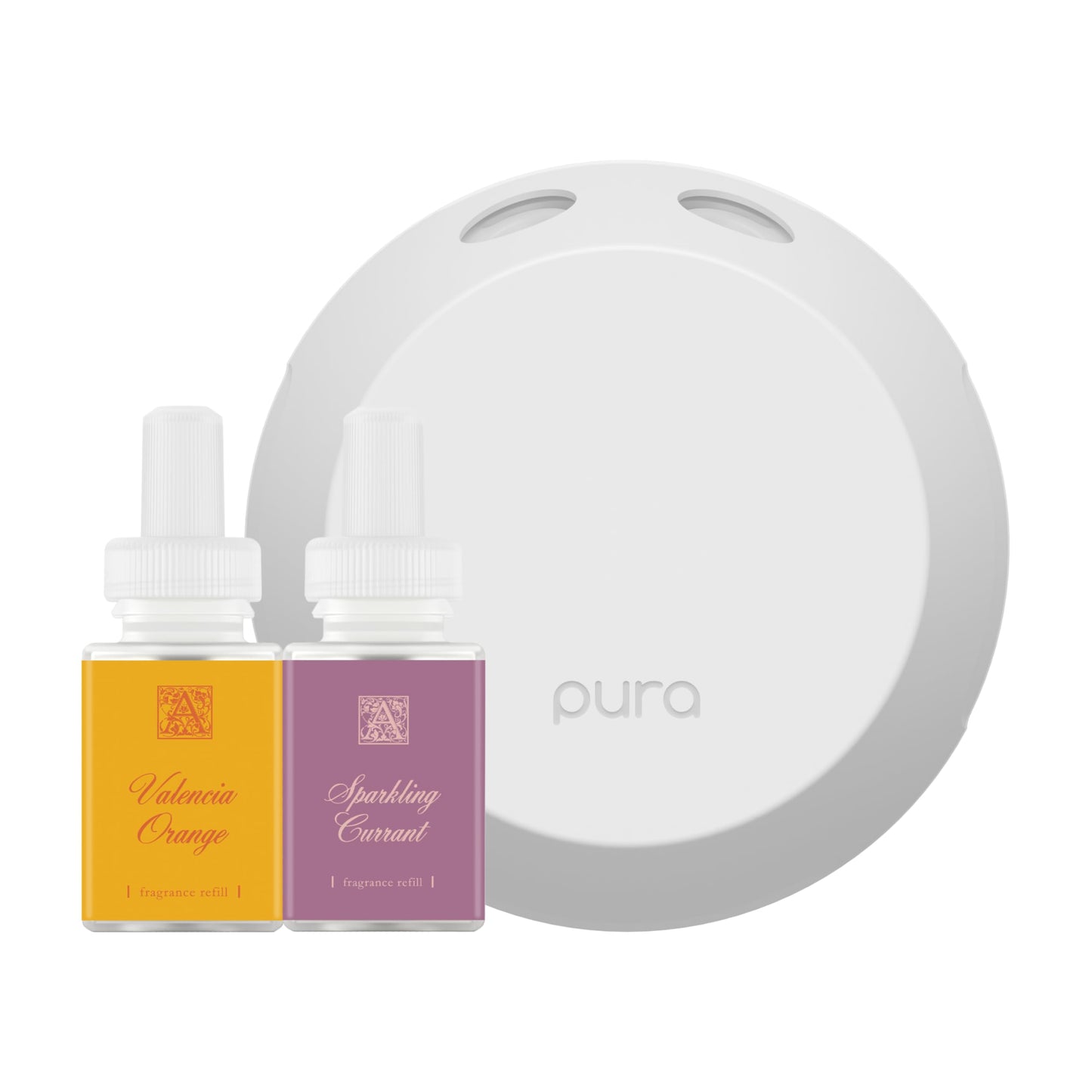 Pura Smart Fragrance Diffuser Starter Set – Valencia Orange & Sparkling Currant | Pura 4