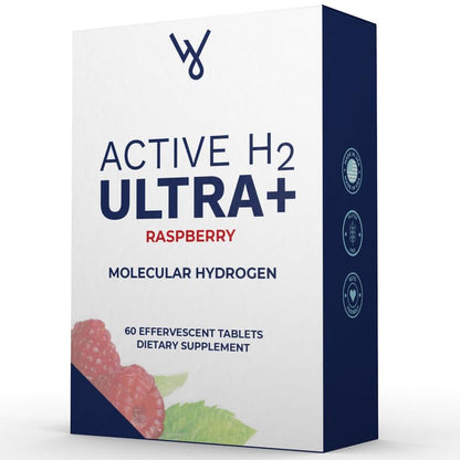 Purative H2 Ultra+ Hydrogen Water Tablets – Raspberry, 60 Servings