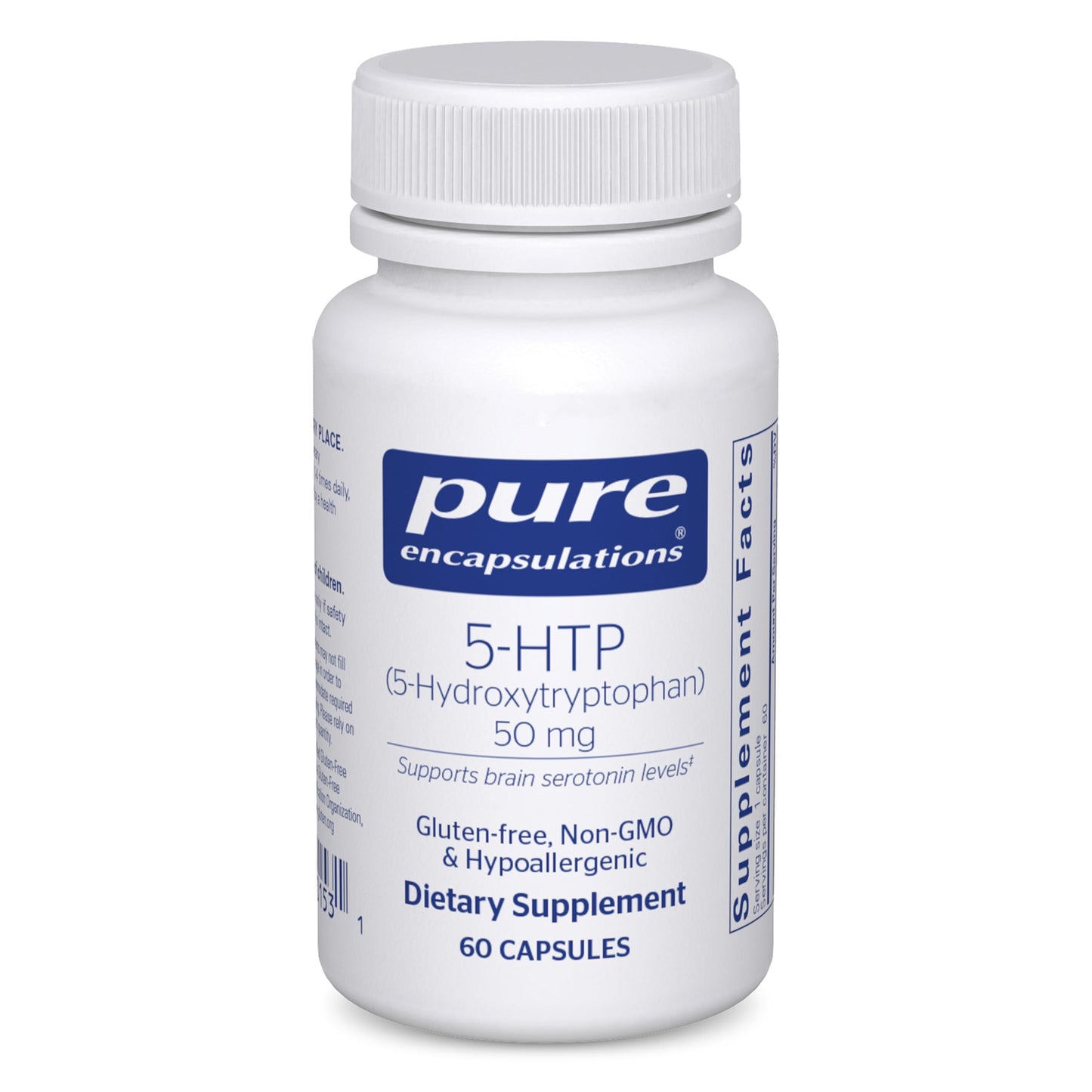 Pure Encapsulations 5-HTP 50 mg | 5-Hydroxytryptophan Supplement for Sleep, Mood & Appetite | 60 Capsules
