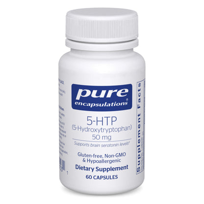 Pure Encapsulations 5-HTP 50 mg | 5-Hydroxytryptophan Supplement for Sleep, Mood & Appetite | 60 Capsules