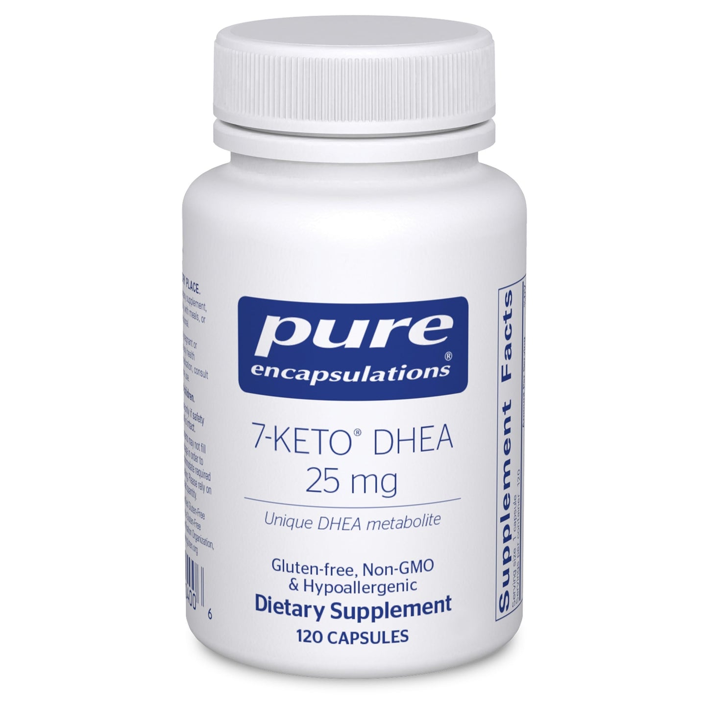 Pure Encapsulations 7-Keto DHEA 25 mg | Supports Metabolic Health & Thermogenesis* | 120 Capsules