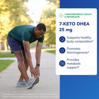Pure Encapsulations 7-Keto DHEA 25 mg | Supports Metabolic Health & Thermogenesis* | 120 Capsules