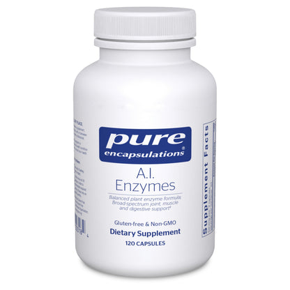 Pure Encapsulations A.I. Enzymes – Plant Enzyme Formula for Joint, Muscle & Digestive Support | 120 Capsules