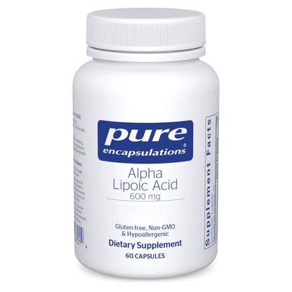 Pure Encapsulations Alpha Lipoic Acid 600 mg – 60 Capsules