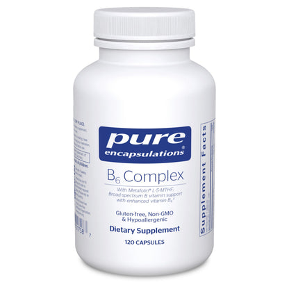 Pure Encapsulations B6 Complex – Supports Nervous System & Brain Health – Non-GMO, Gluten Free – 120 Capsules