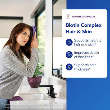 Pure Encapsulations Biotin Complex Hair & Skin | 60 Capsules