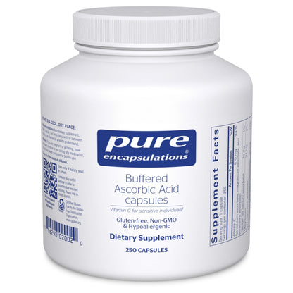Pure Encapsulations Buffered Ascorbic Acid Capsules — Gentle Vitamin C