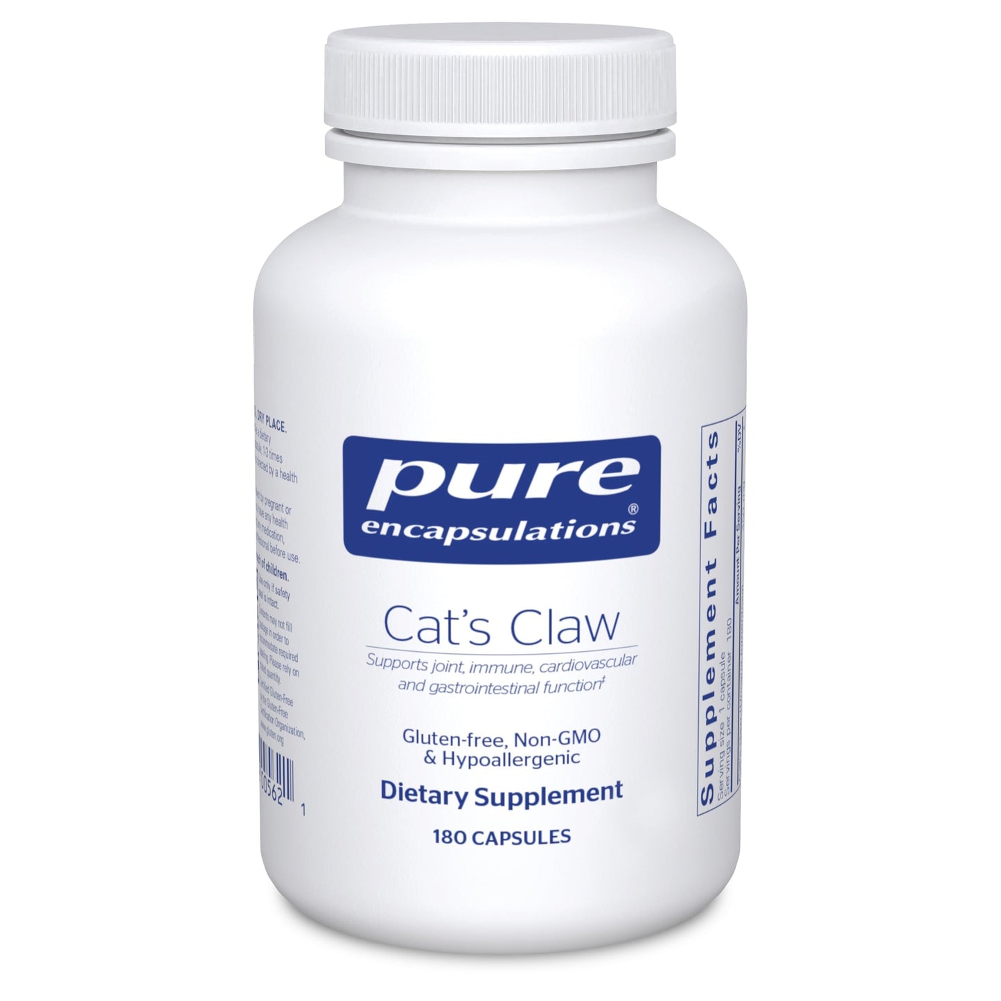Pure Encapsulations Cat's Claw | Joint, Immune & Digestive Support | 180 Capsules