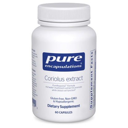 Pure Encapsulations Coriolus Extract | May Support White Blood Cell Function* | 60 Capsules