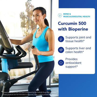 Pure Encapsulations Curcumin 500 with Bioperine | Antioxidant & Detox Support - 60 Capsules