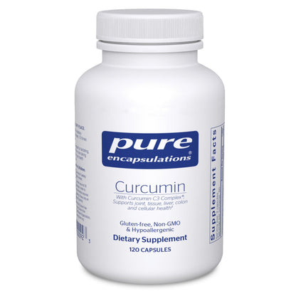Pure Encapsulations Curcumin 500 mg - Joint & Liver Health Support - Non-GMO & Vegan | 120 Capsules