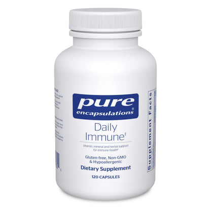 Pure Encapsulations Daily Immune - Comprehensive Immune Support Formula with Vitamin, Mineral, and Herbal Support - 120 Capsules